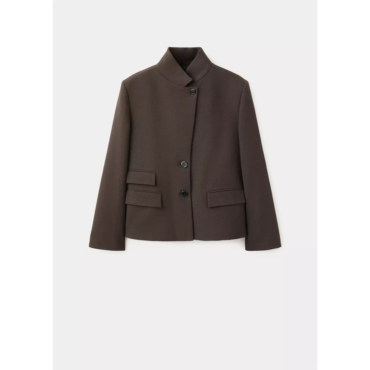 Veste leo marron, MANGO