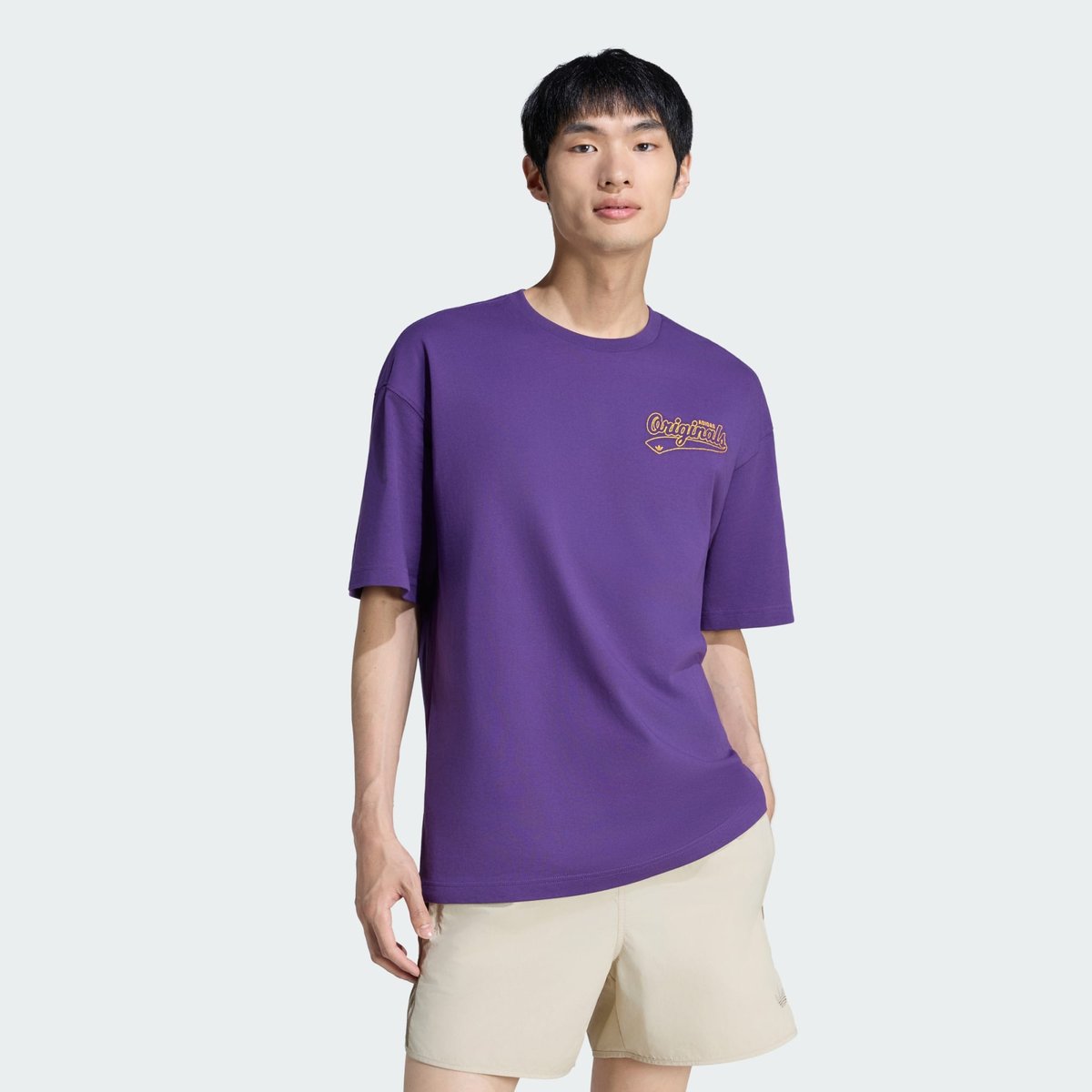 T-Shirt Originals Undel violet, adidas Originals