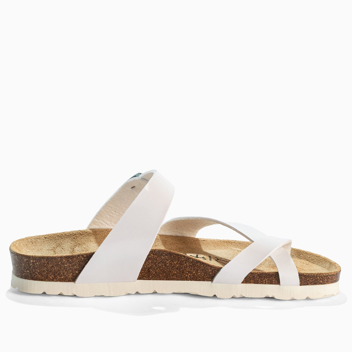 Tongs DIANE blanc, BAYTON