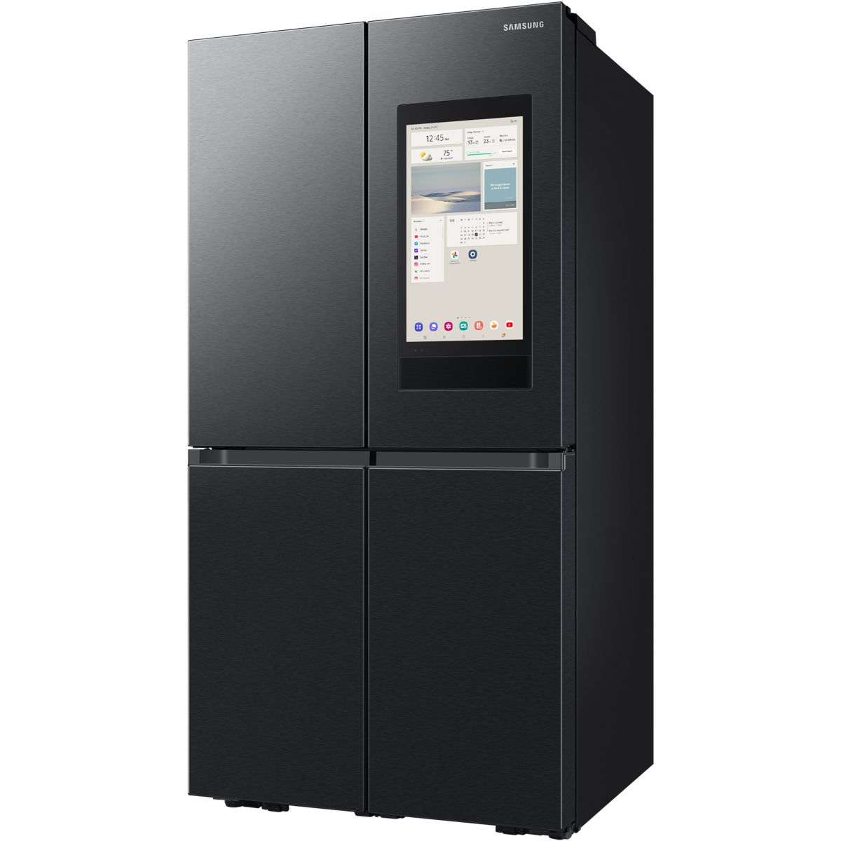 Réfrigérateur multi portes RF65DG9H0EB1 family hub avec AI vision noir, SAMSUNG