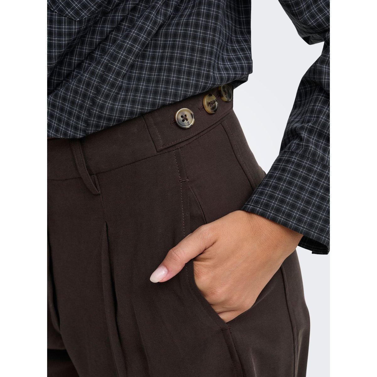 Pantalon violette - chocolate plum 1, JDY