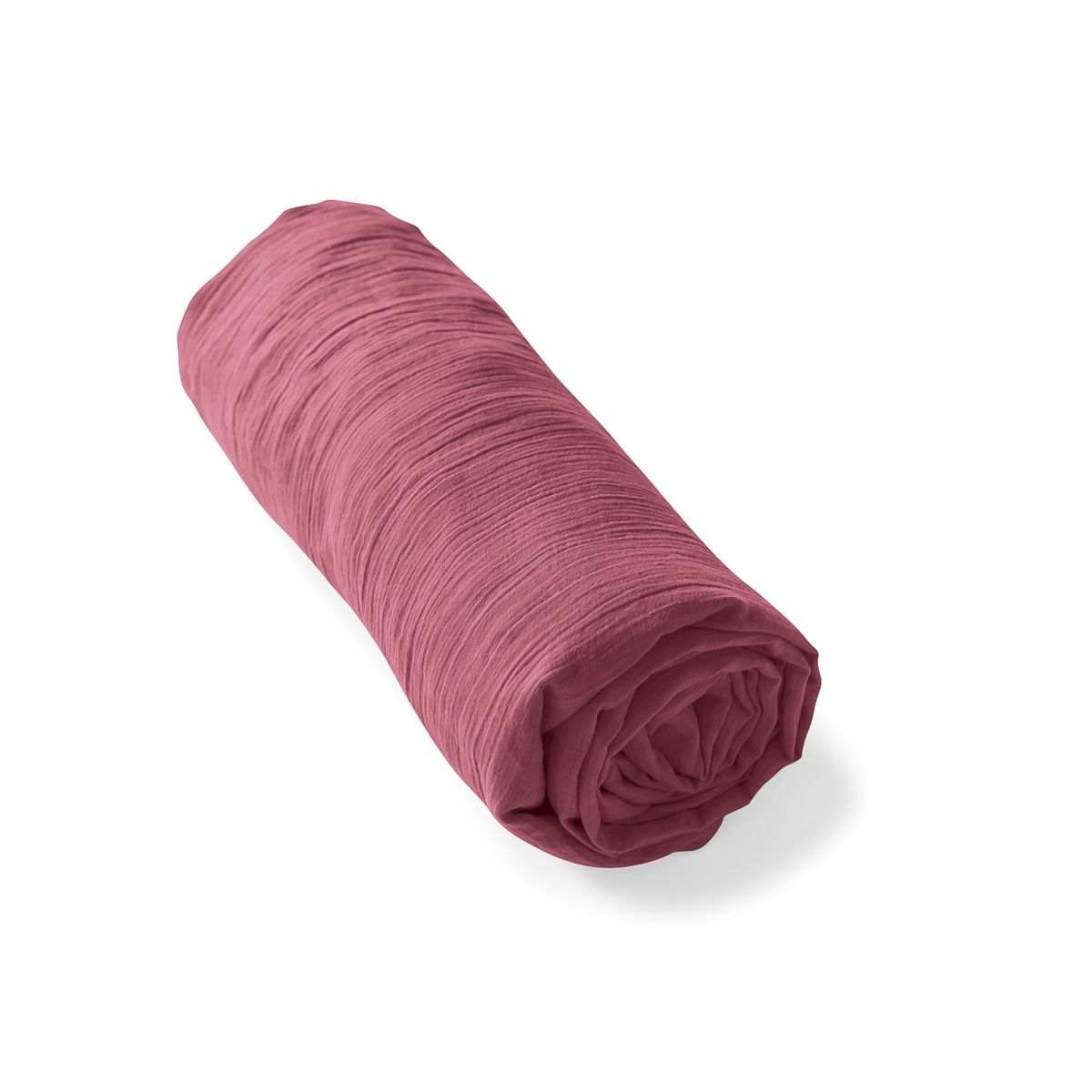Drap Housse   - GAZE DE COTON gris taupe, TRADITION DES VOSGES