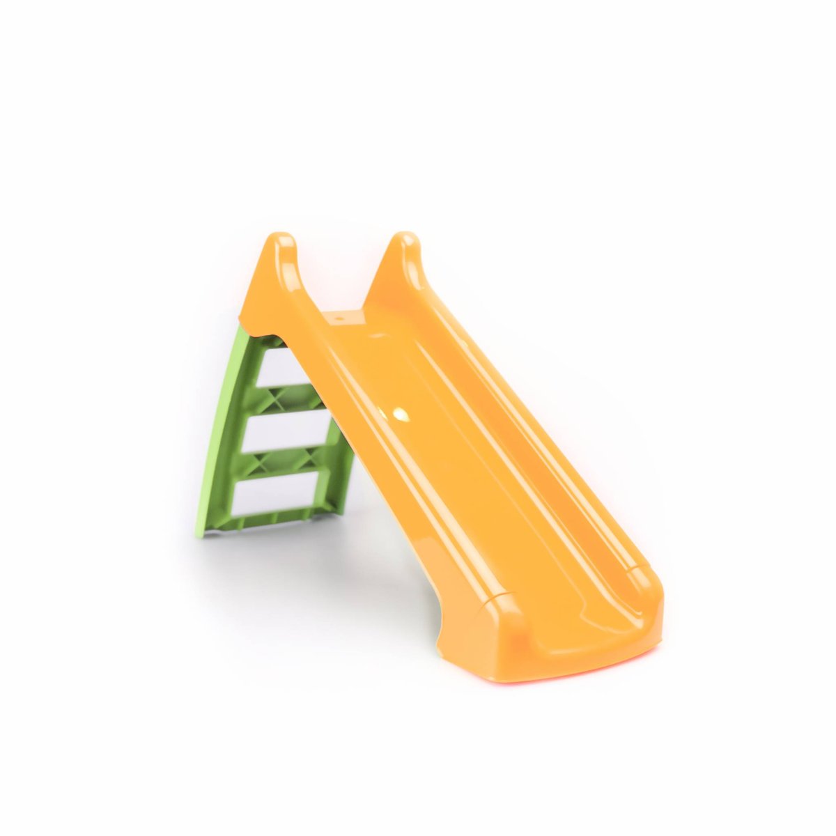 Petit toboggan premier âge 120cm LEO orange, SWEEEK