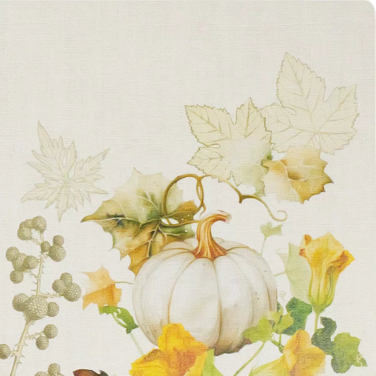 Set vinyle DELICES D'AUTOMNE potiron, GARNIER THIEBAUT