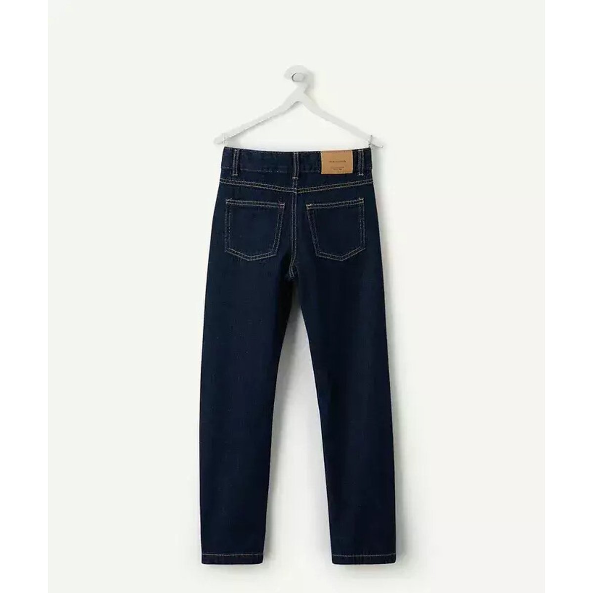 Jeans dritti blu denim, TAPE A L'OEIL