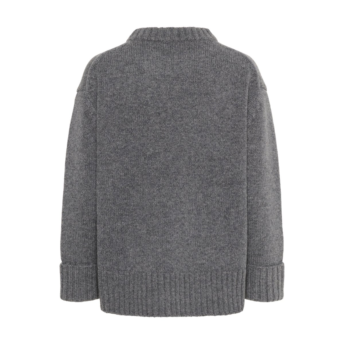 Pullover tricoté gris grey melange, SOAKED IN LUXURY