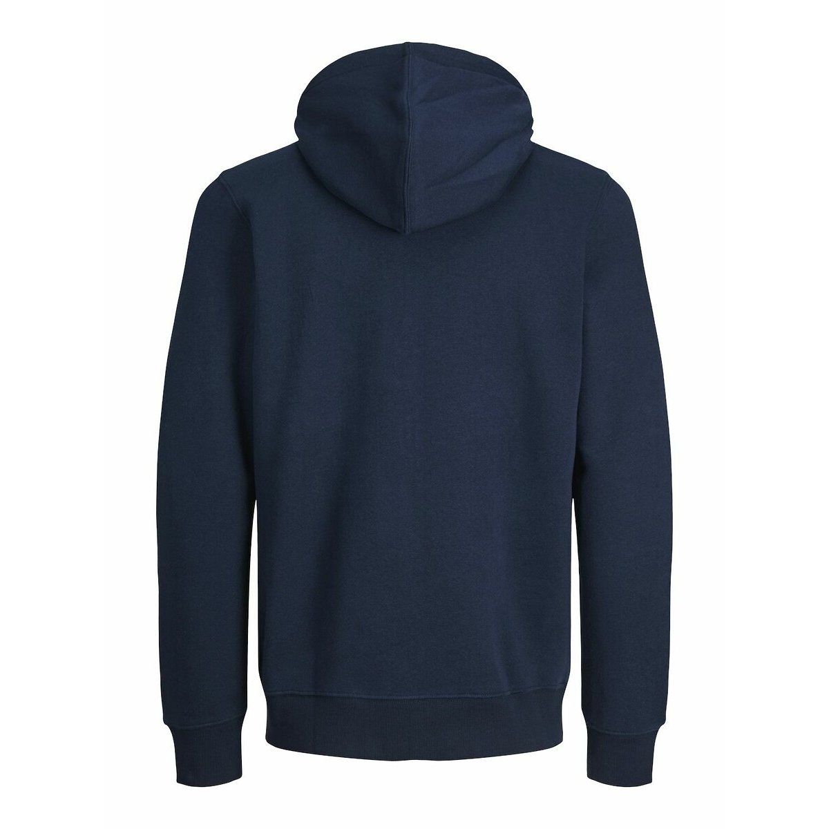 Sweat zippé à capuche bleu marine, JACK & JONES