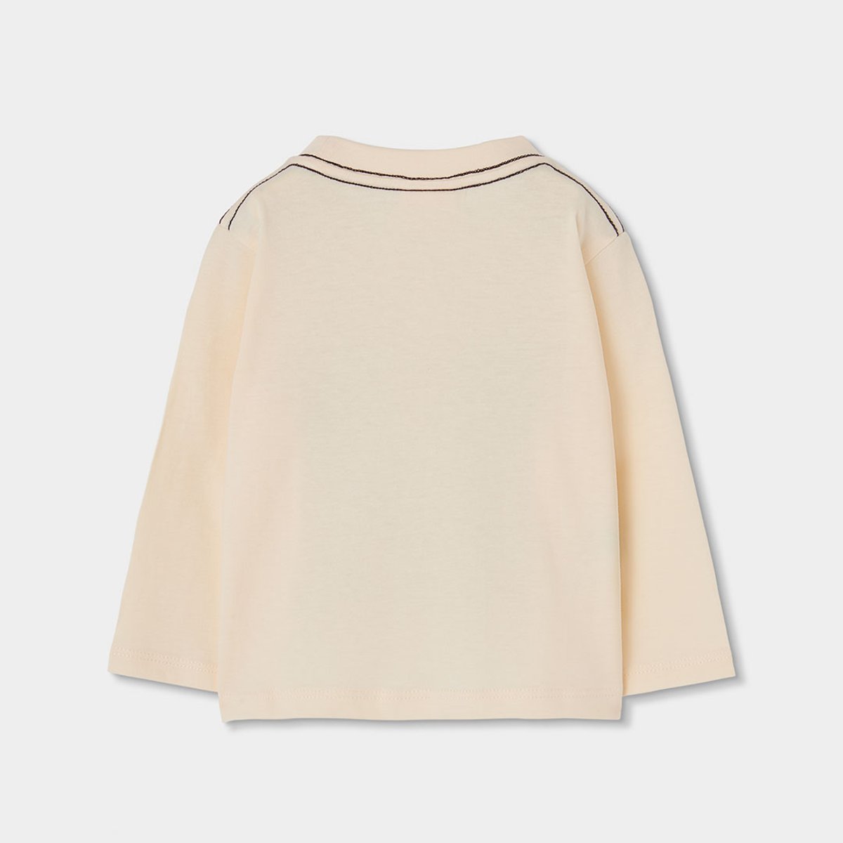 T-shirt garçon maille imprimé aventure blanc, BOBOLI