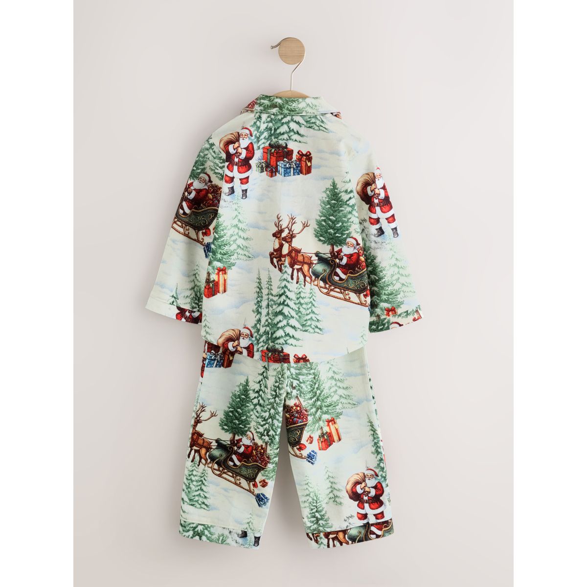 Pyjama collection famille noël scène hivernale du père noël, NEXT