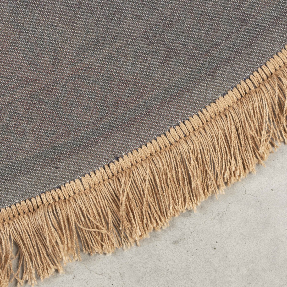 Tapis Contemporain de forme Ronde- RAZ I rouge, DRAWER