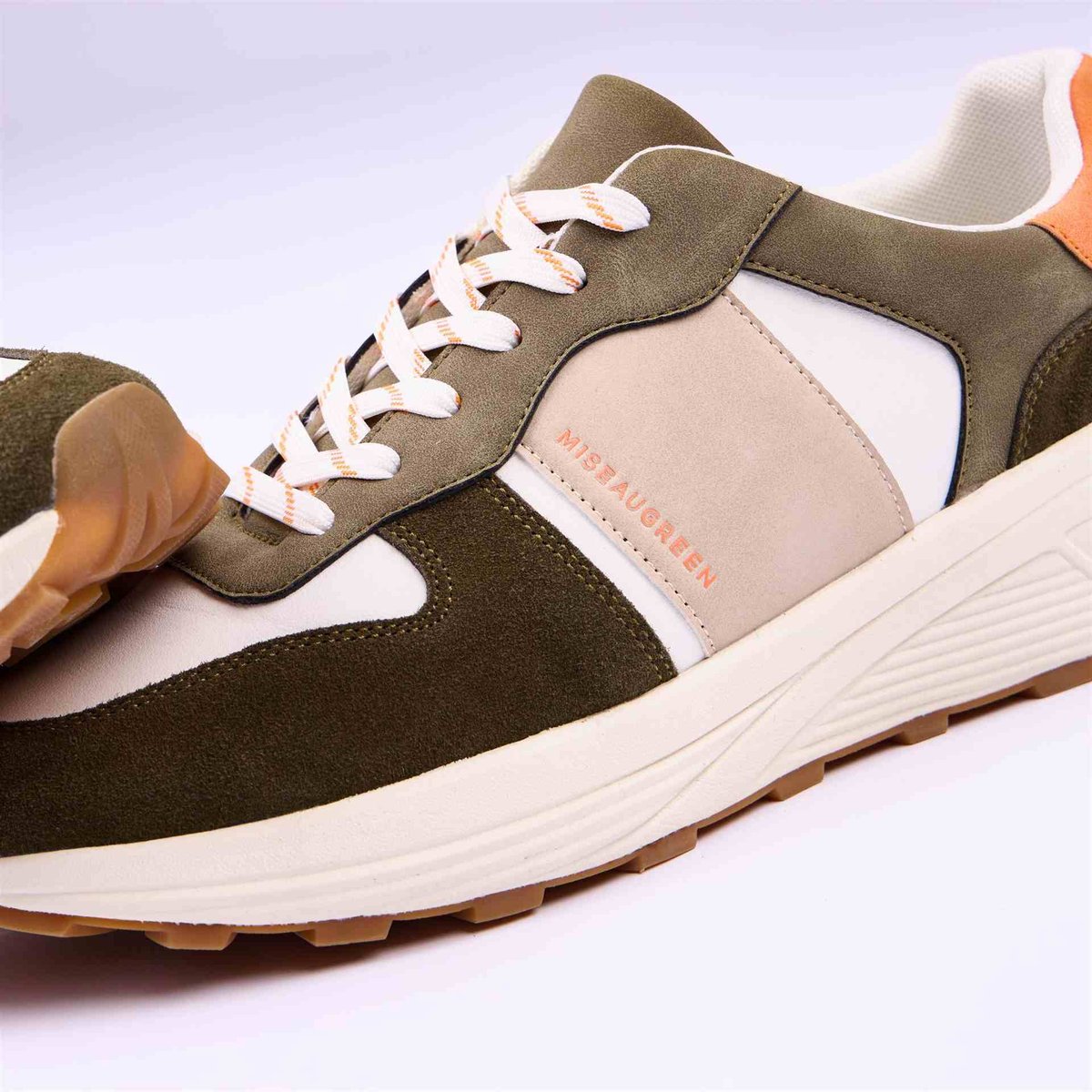 Chaussures Curtys kaki, MISE AU GREEN