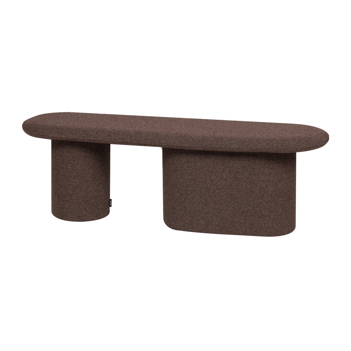 Banc Rull marron chocolat bouclé, NOO.MA
