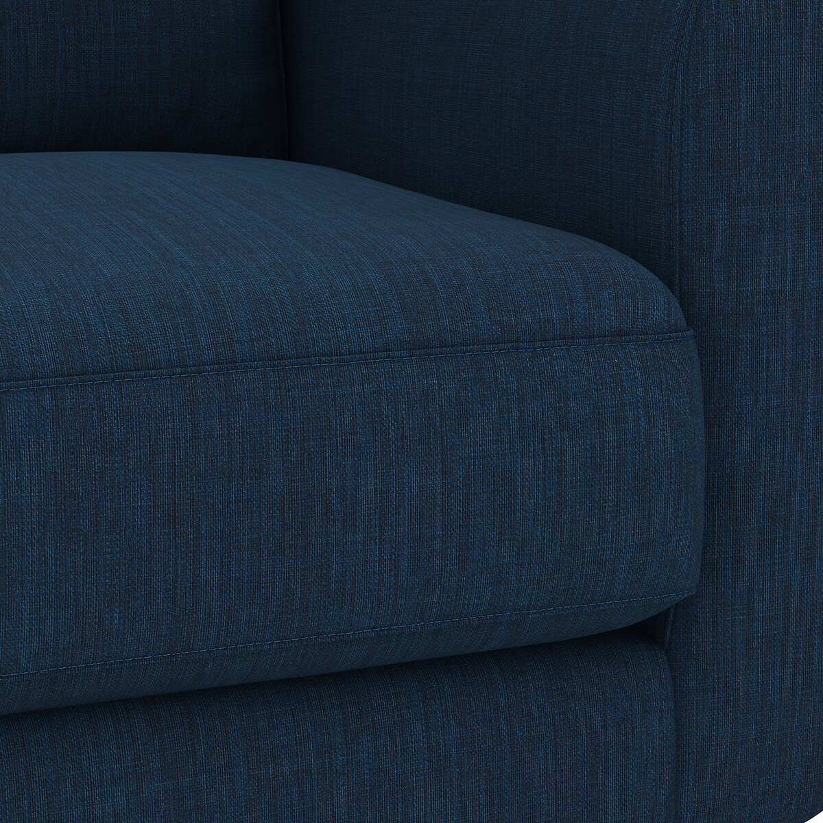 3-Sitzer-Sofa aus Polyester und Baumwolle, Jimi dunkelblau, LA REDOUTE INTERIEURS