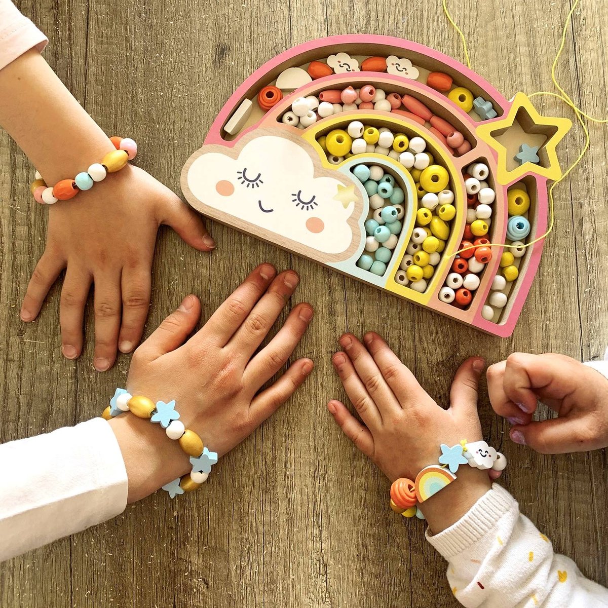 Coffret perles multicolore, SYCOMORE