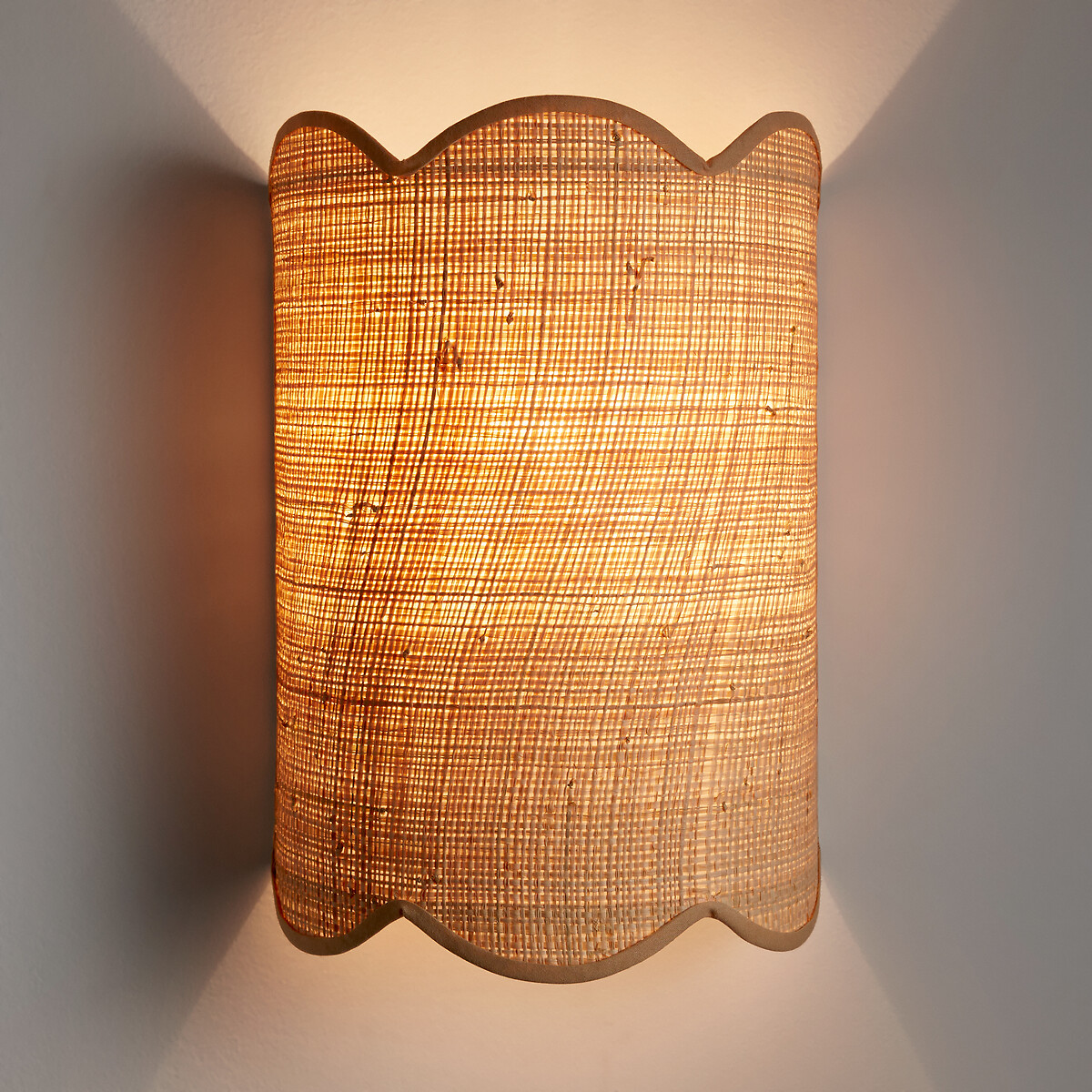 Dolkie Raffia Wall Light natural, LA REDOUTE INTERIEURS