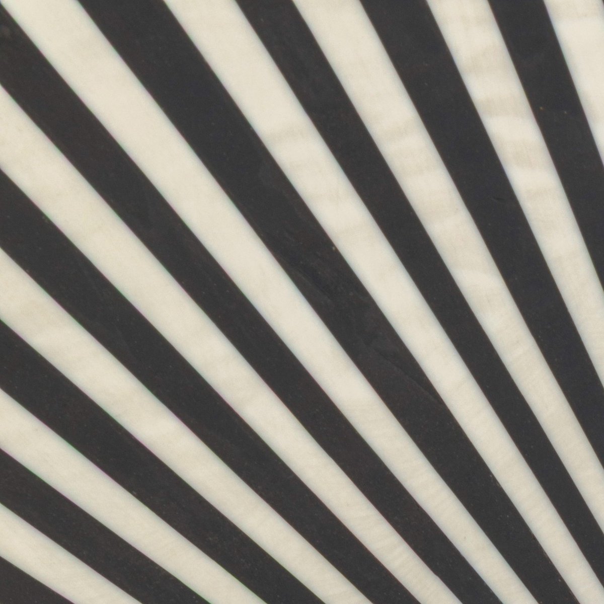 Table basse ronde en manguier, ELECTRA noir et blanc, KARE DESIGN