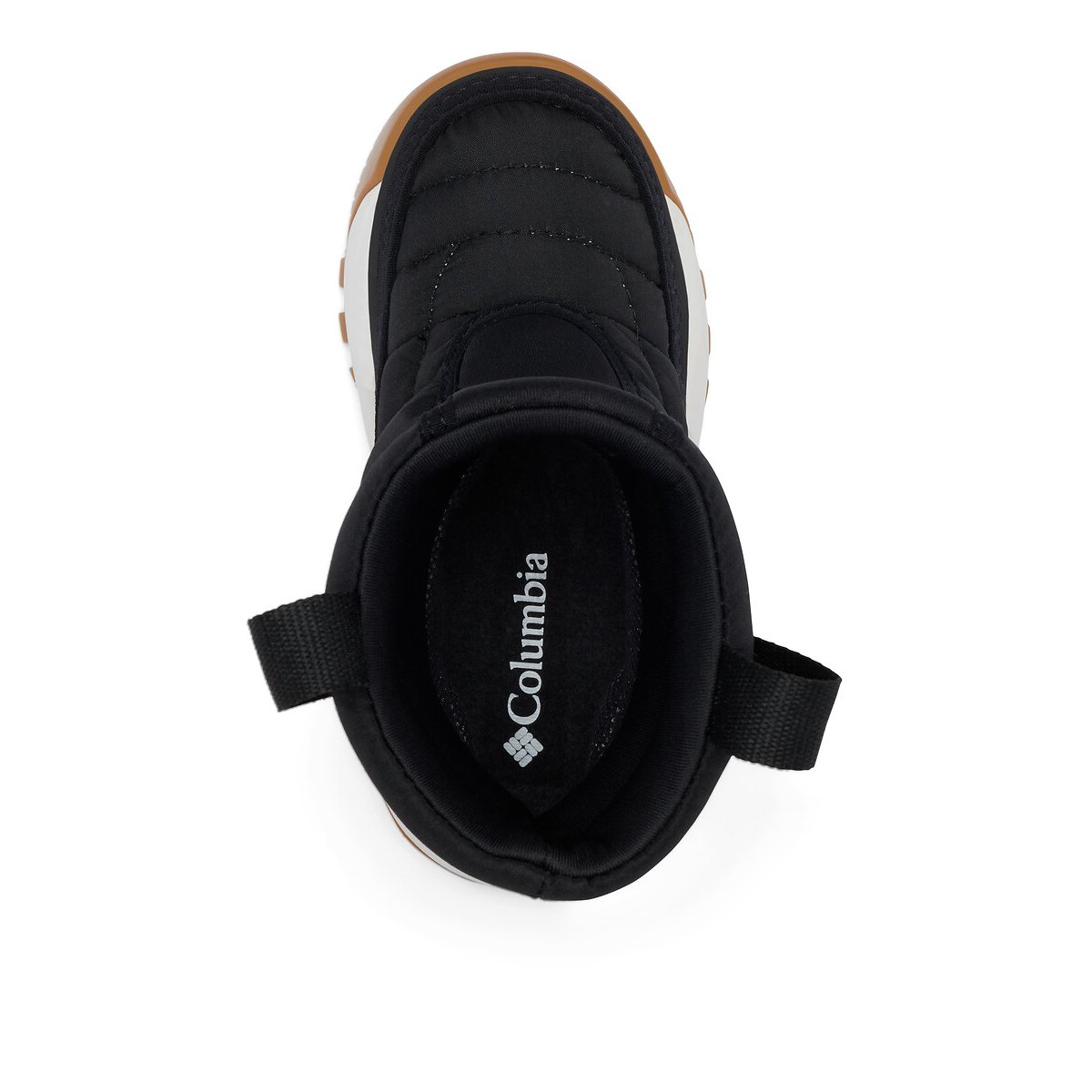 Boots d’hiver imperméables CHILDREN'S SNOWTROT™ MID noir, COLUMBIA