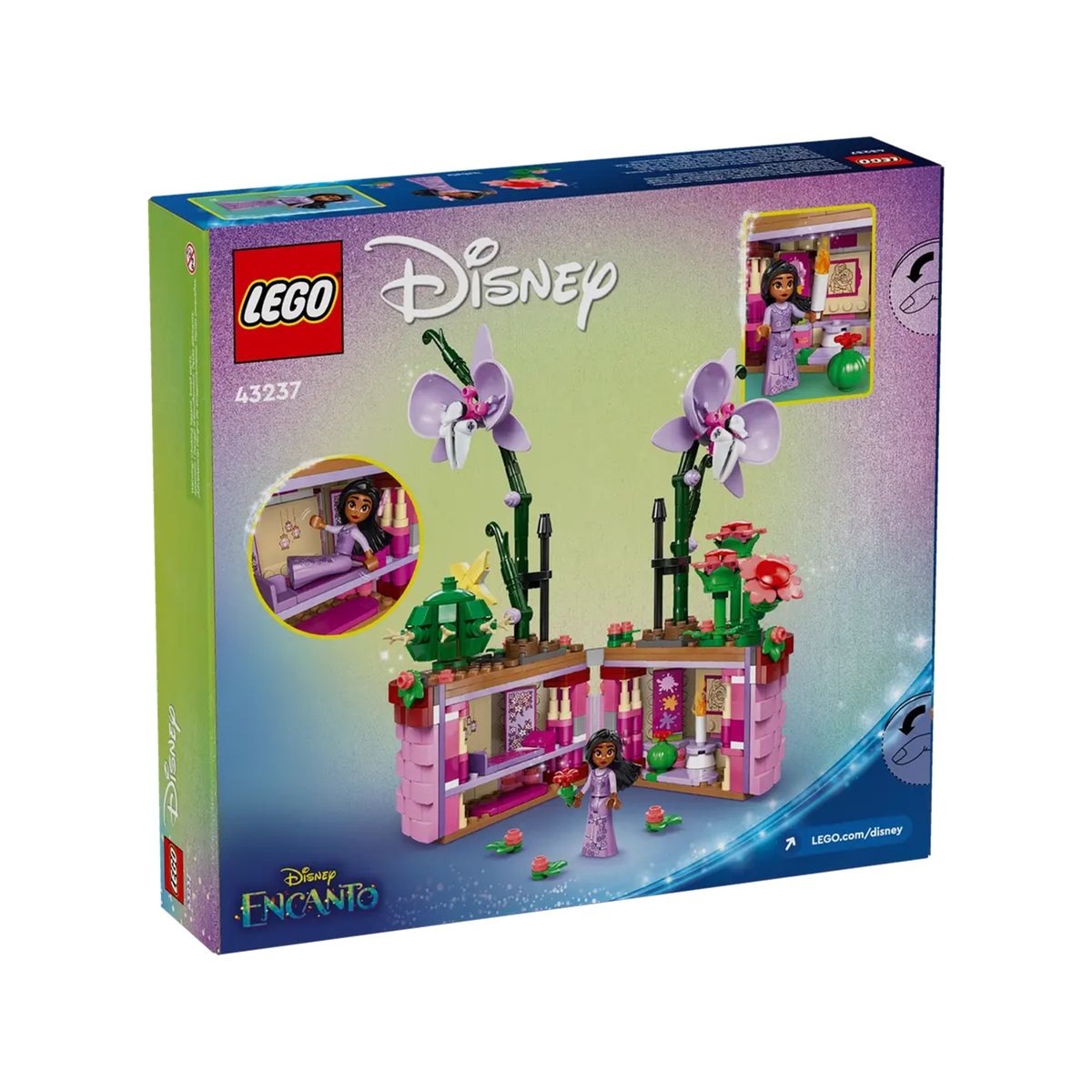 LEGO Disney Encanto : Le pot de fleurs d'Isabela - Set de construction créatif multicolore, LEGO