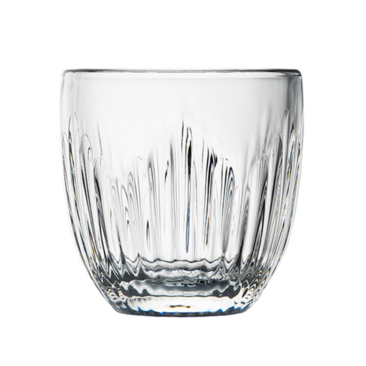 Tasse à expresso Jeux d'Orgues 10 cl (lot de 6) transparent / cristal, LA ROCHERE