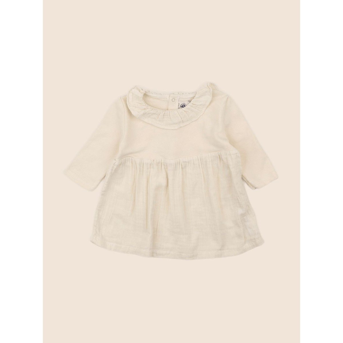 Robe - Bon état beige, PETIT BATEAU