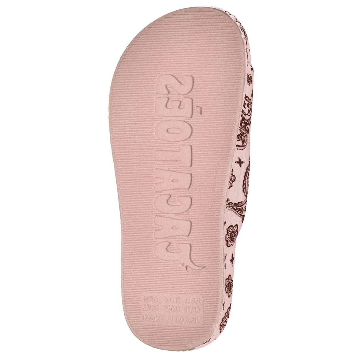 Sandales plates Enfant BANDANA poudre, CACATOES