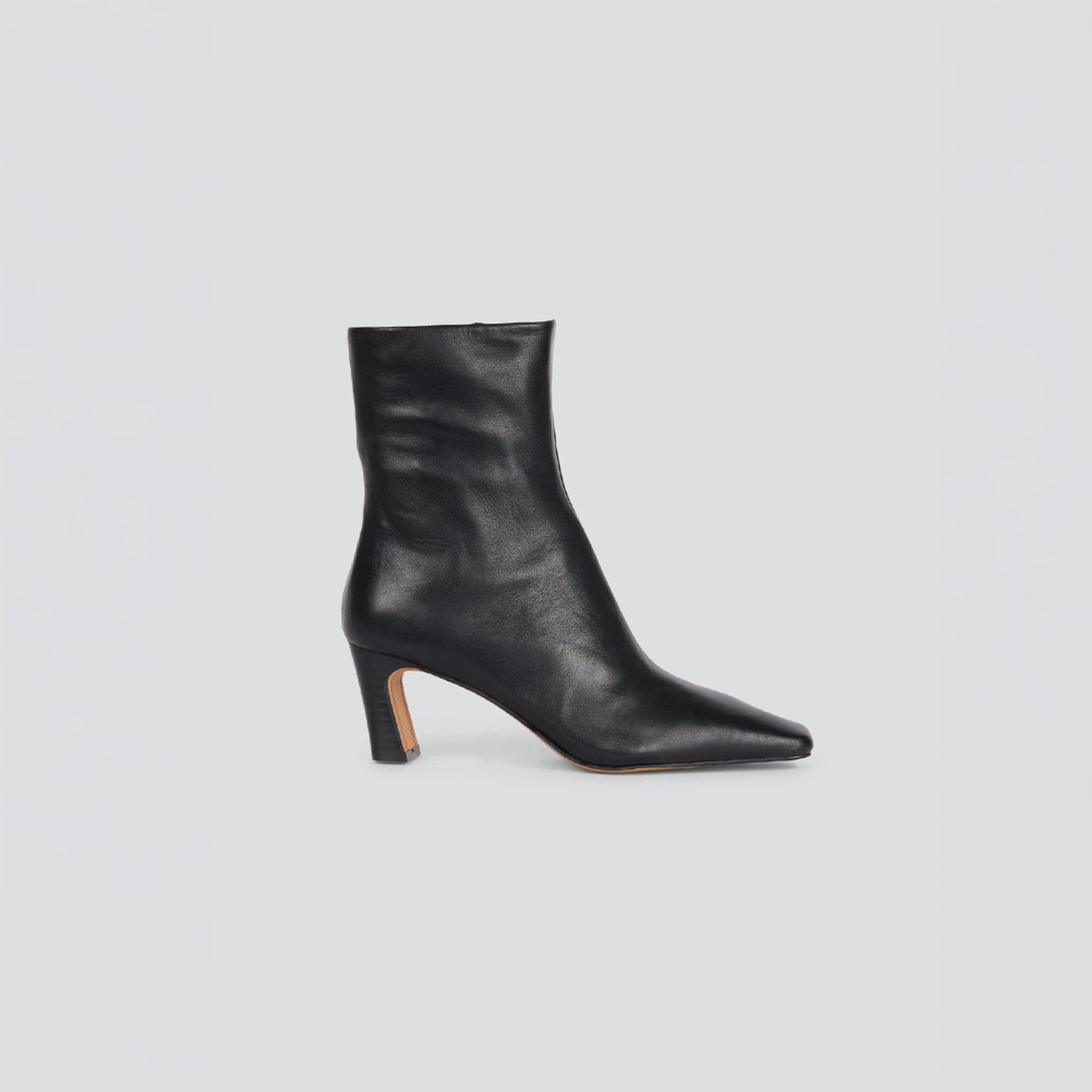 Bottines à talons cuir FLAVIA noir, BENOA