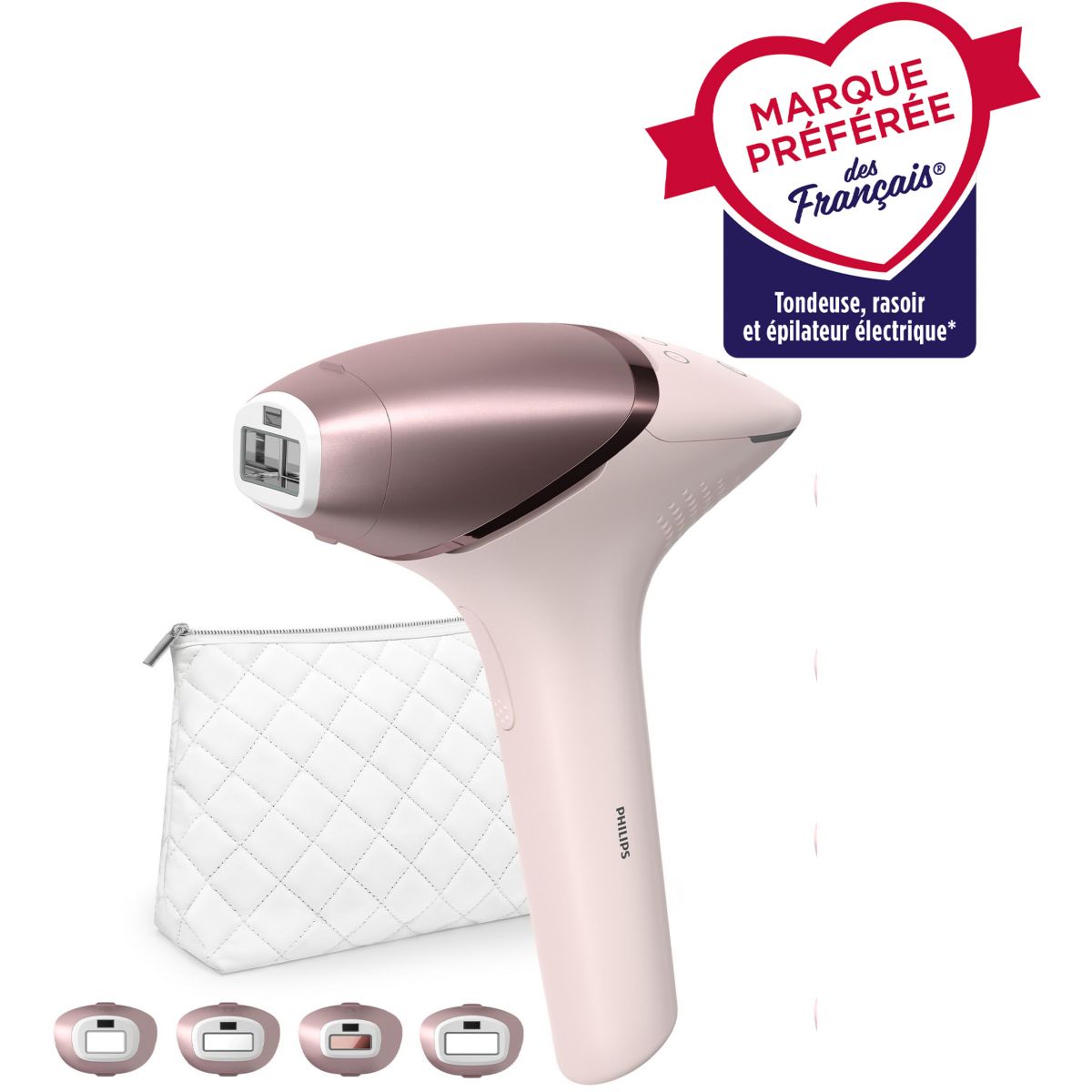 Epilateur lumière pulsée Lumea Series 9000 BRI958/00 blanc, PHILIPS