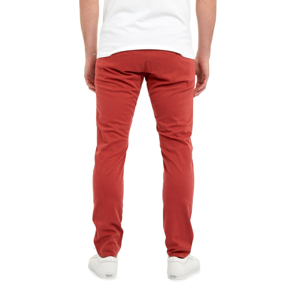 PANTALON CHINO CHERRY rouge, PULLIN
