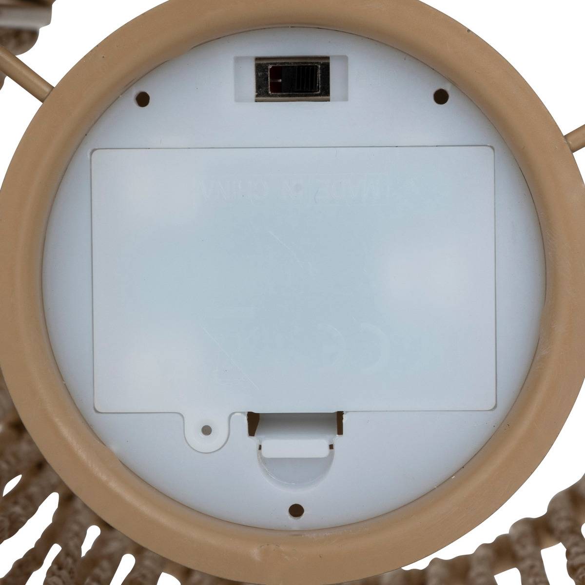 Lampe LED papier naturel ODA blanc, ATMOSPHERA