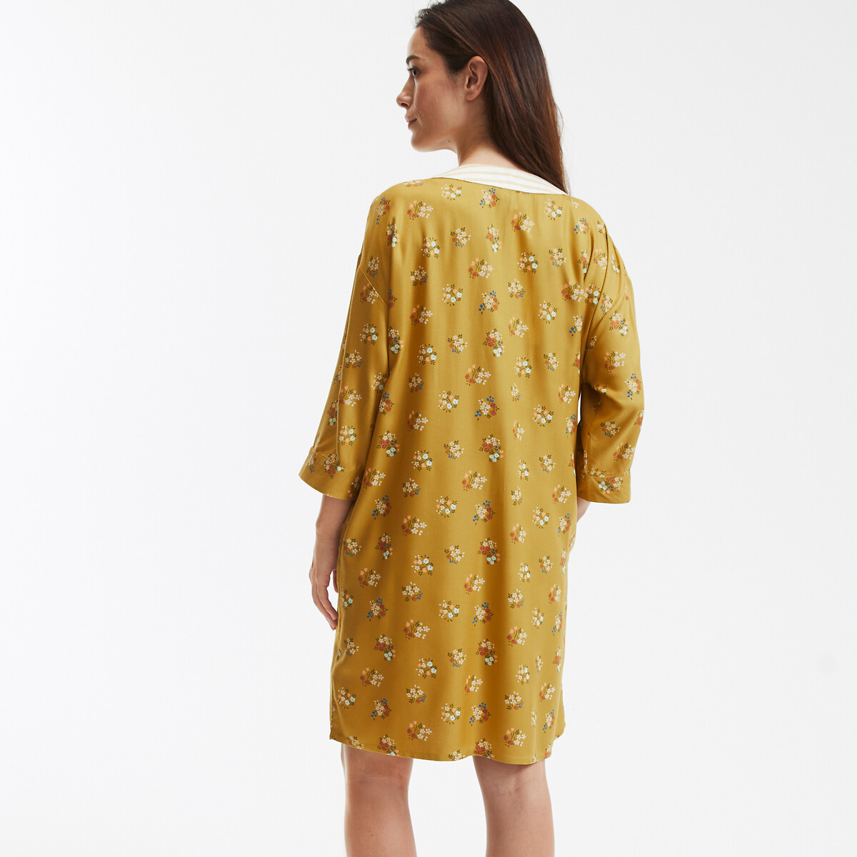 Printed Nightdress floral print, LA REDOUTE COLLECTIONS