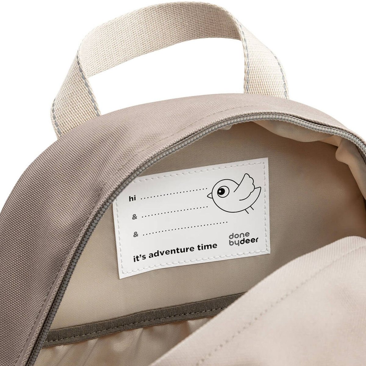 Sac à dos junior sable, DONE BY DEER