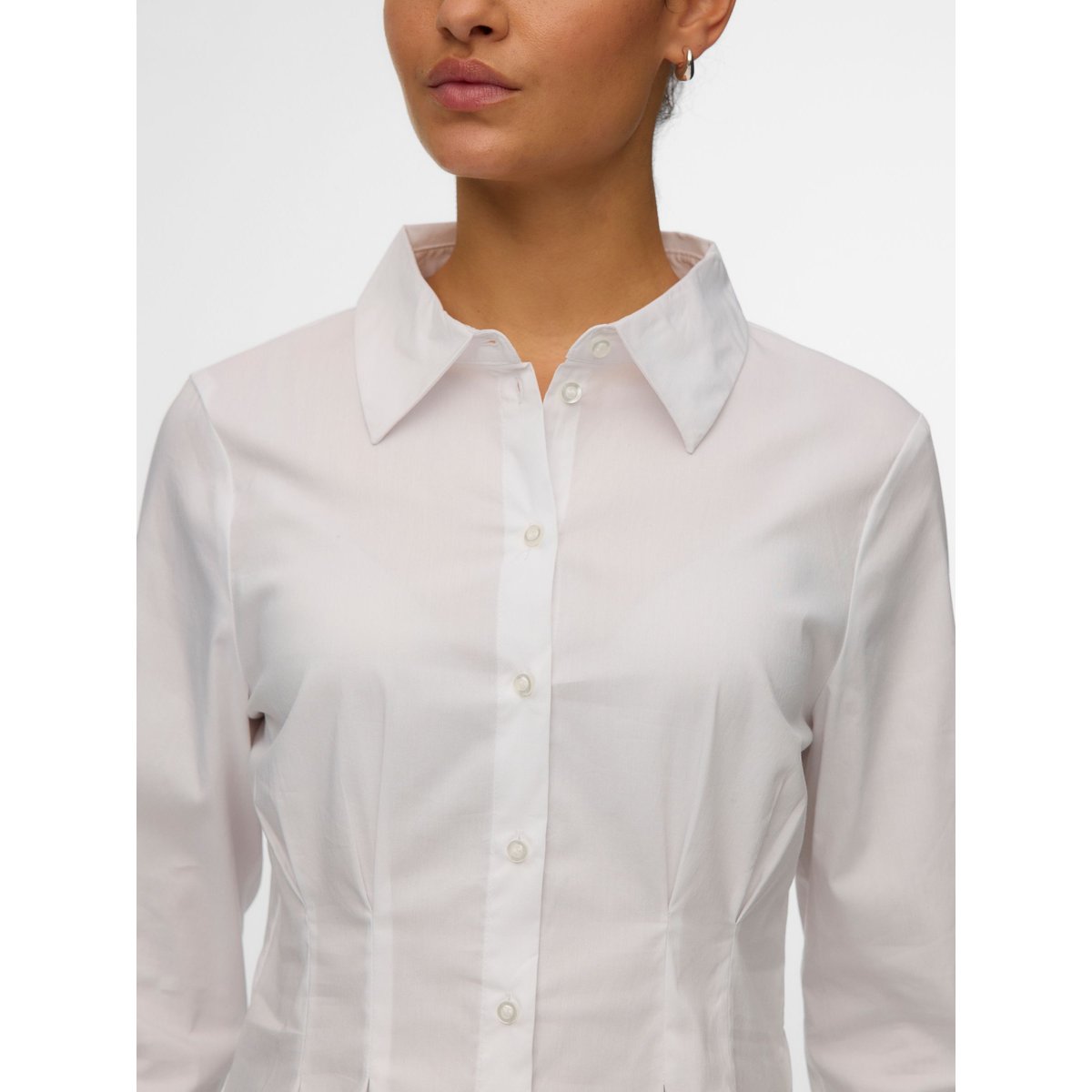Chemise En Popeline bright white, VERO MODA