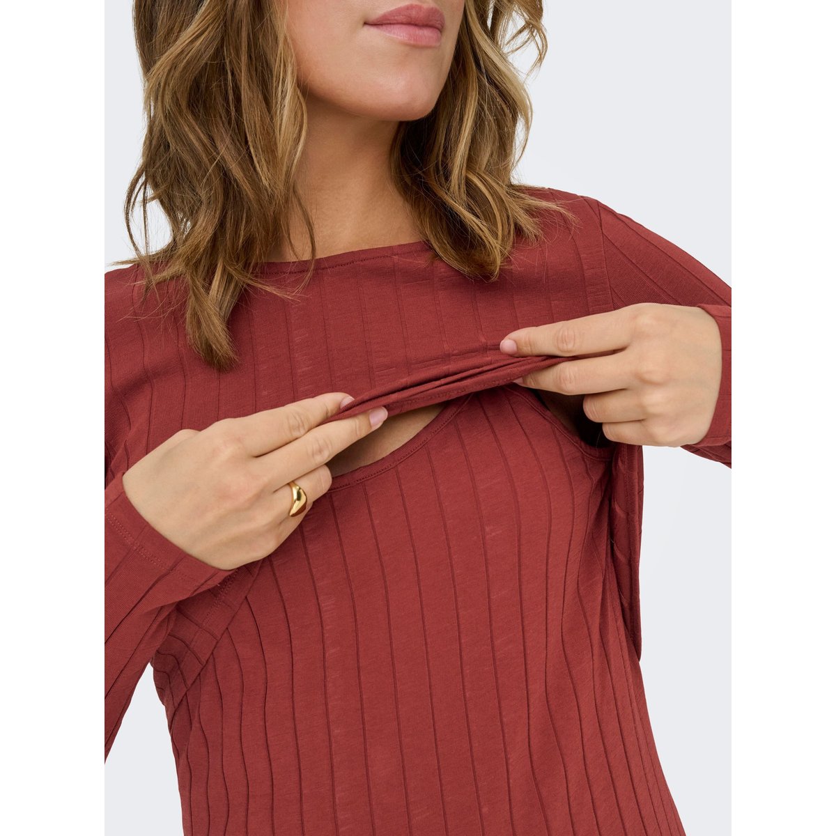 Robe rouge - spiced apple 1, ONLY
