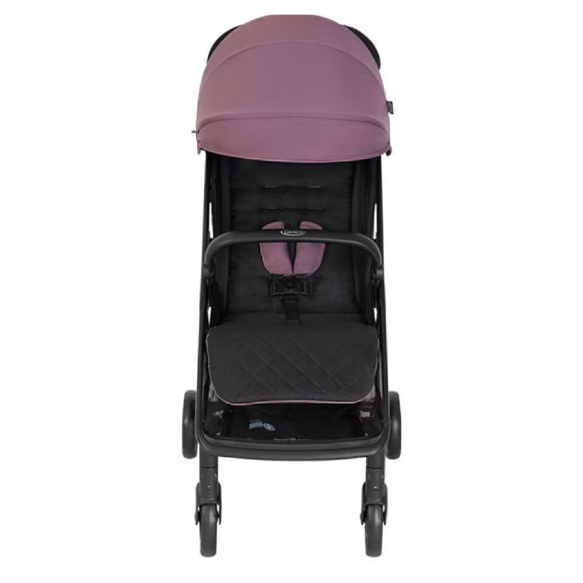 Myavo Poussette noir-Mulberry couleur unique, GRACO