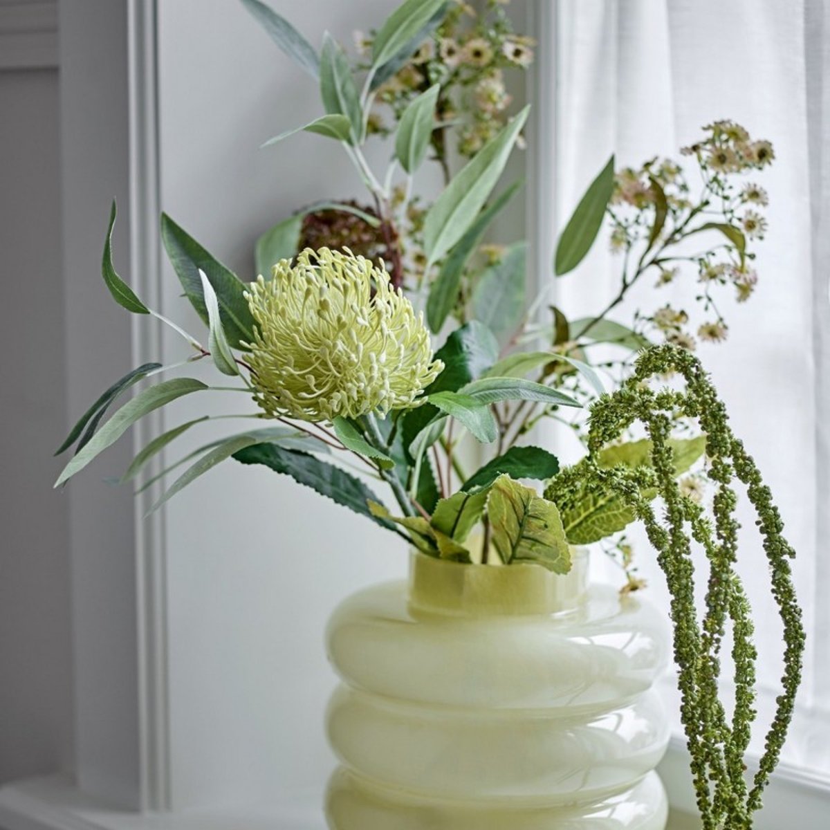 Fleur vivace artificielle Blomingville Waxflower blanc, BLOOMINGVILLE