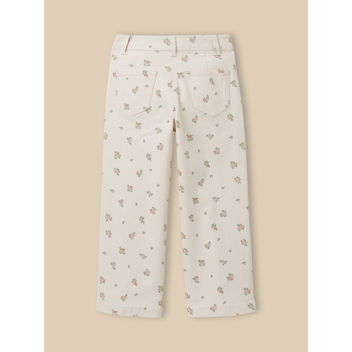 Pantalon large imprimé imprimé baies, CYRILLUS