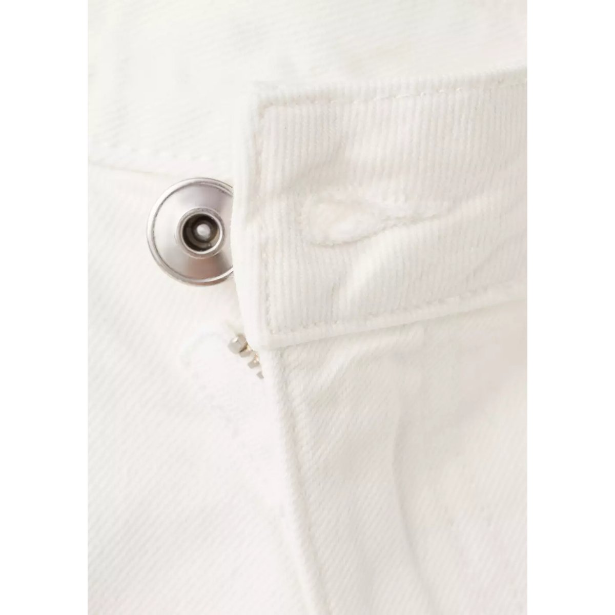 Mini short taille basse blanc, MANGO TEEN