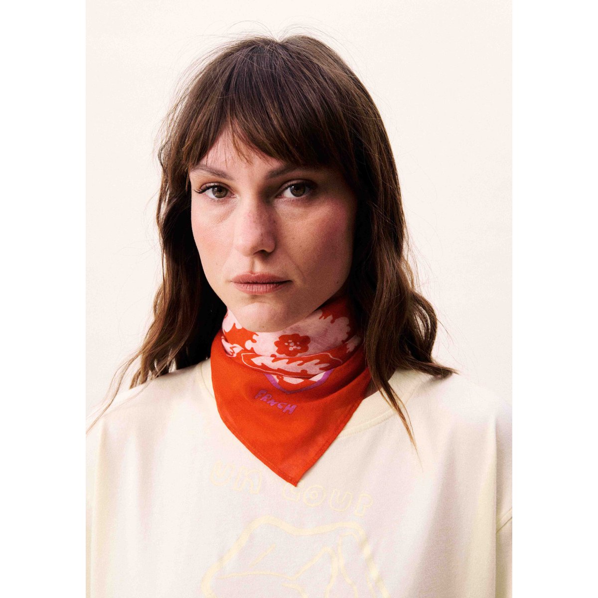 Foulard SAVICA rouge, FRNCH