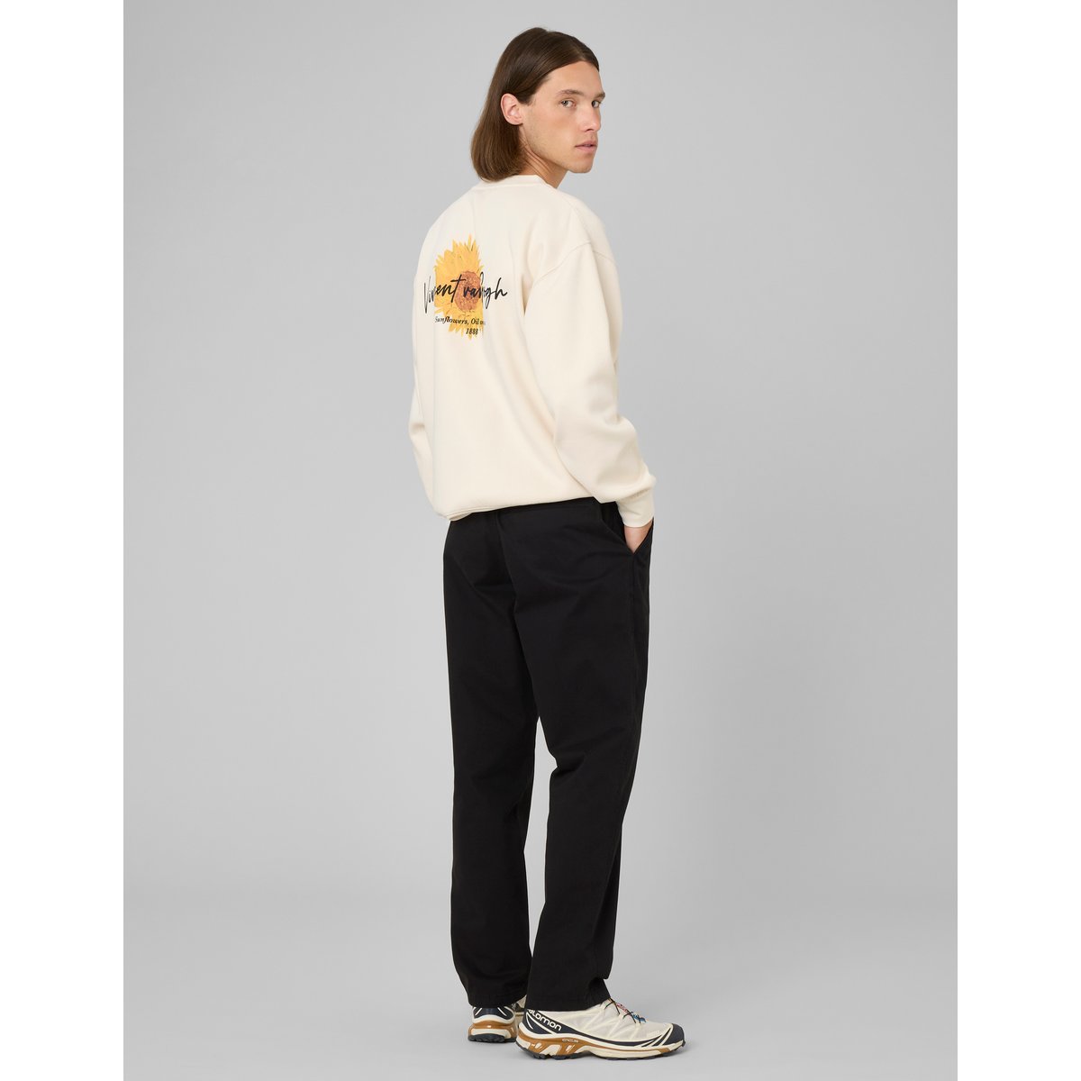 Pantalon jogger relaxed noir, BZB