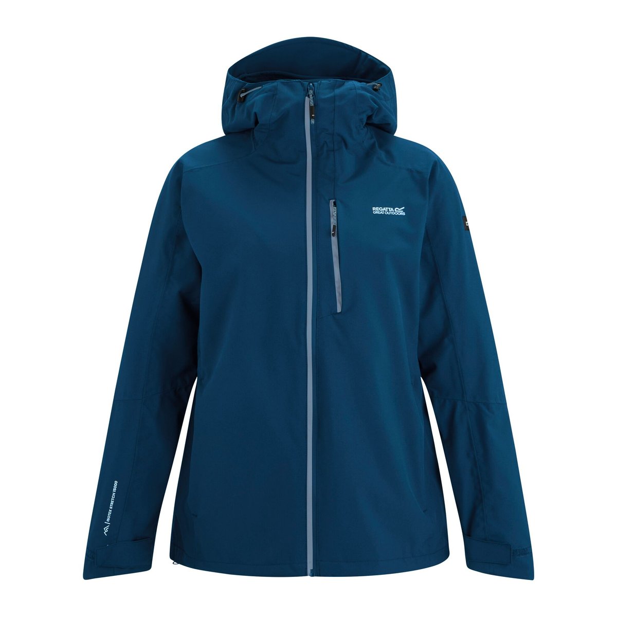 Veste imperméable à capuche BIRCHDALE bleu, REGATTA
