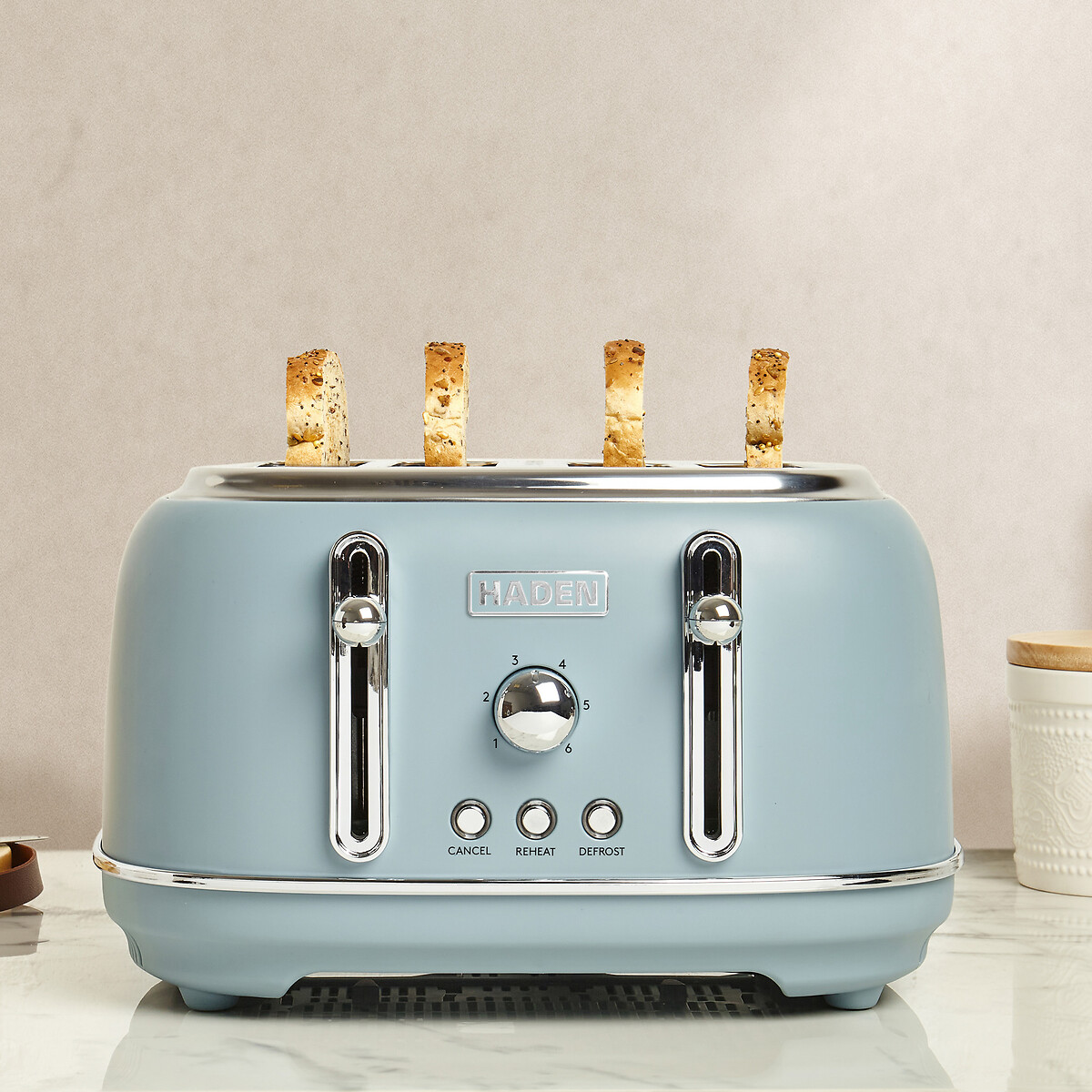 Highclere 4-Slice Toaster blue, HADEN