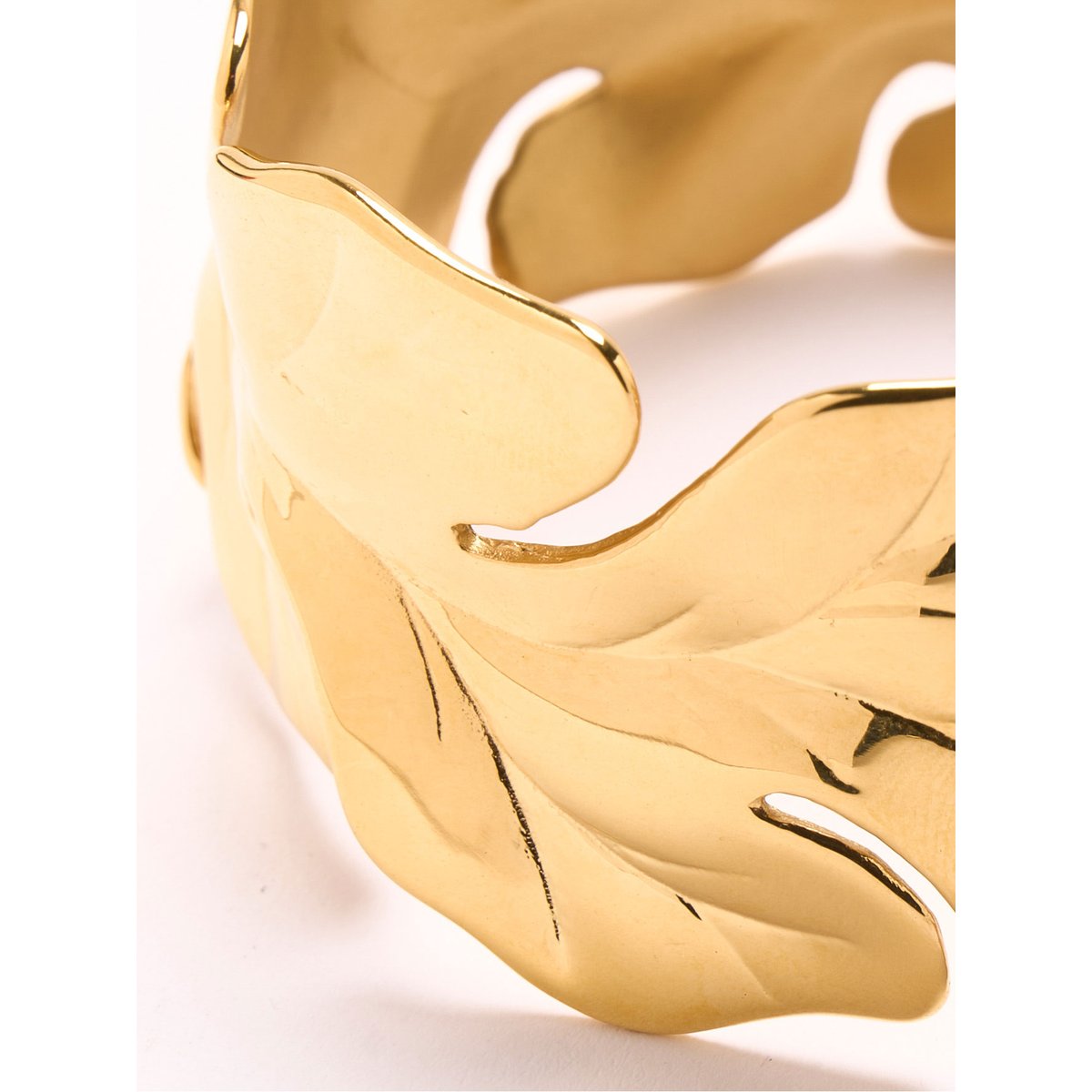 Bracelet manchette fantaisie doré, DAXON