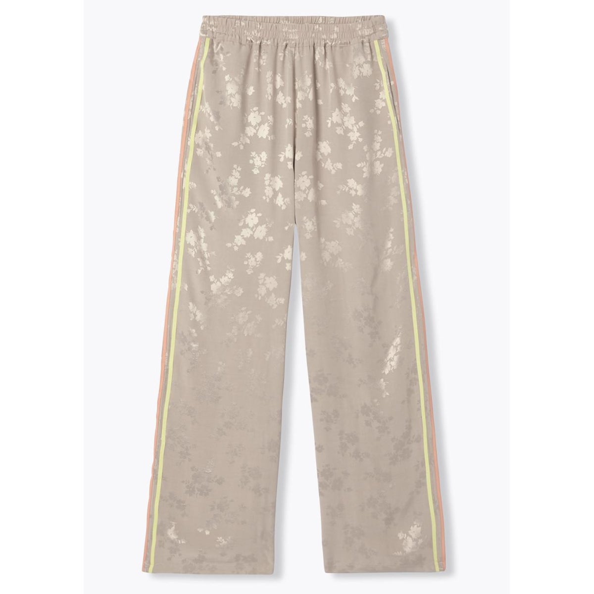 Pantalon large à bandes beige, PROMOD