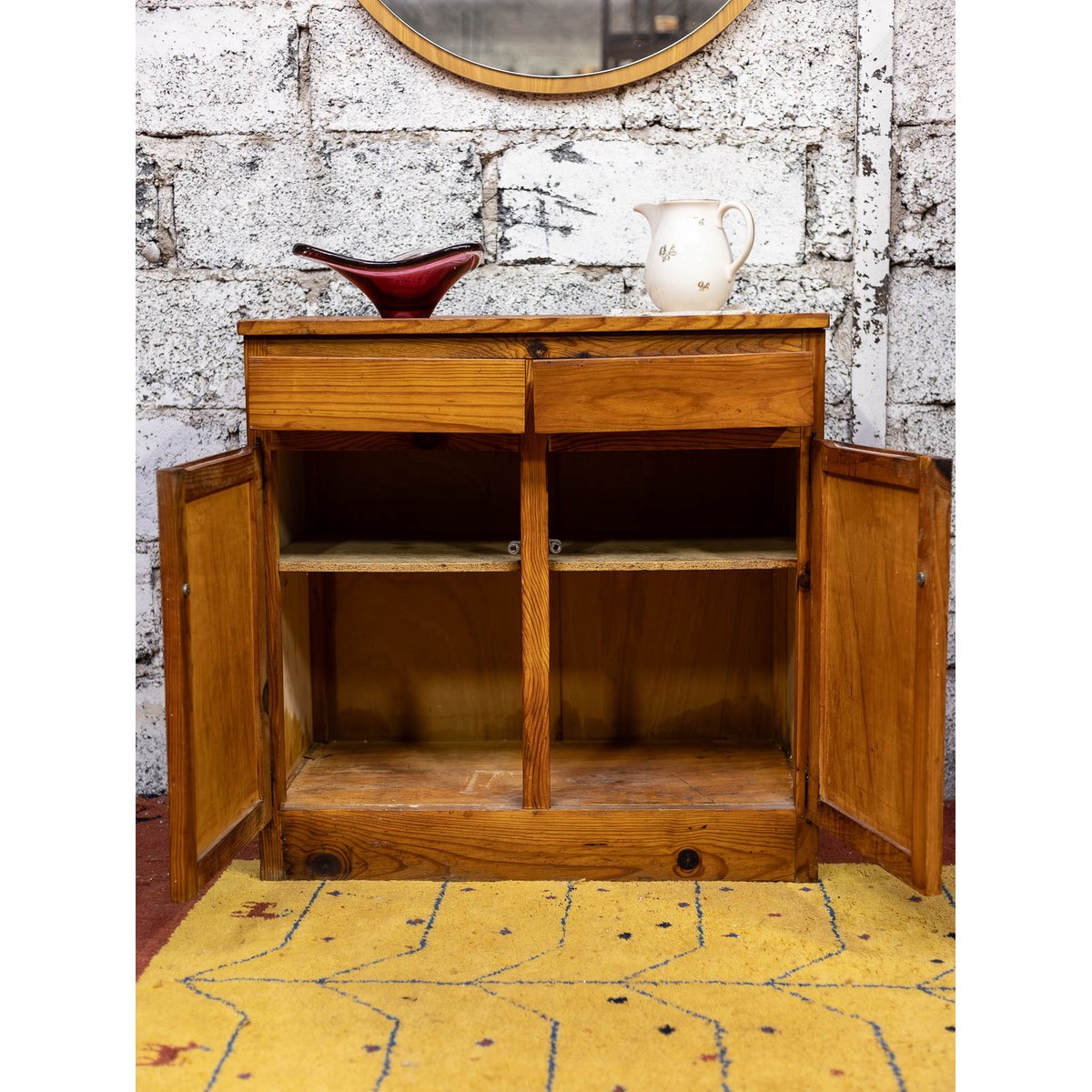 Buffet parisien Gilbert N°1936 - Bon état bois foncé, DEBONGOUT