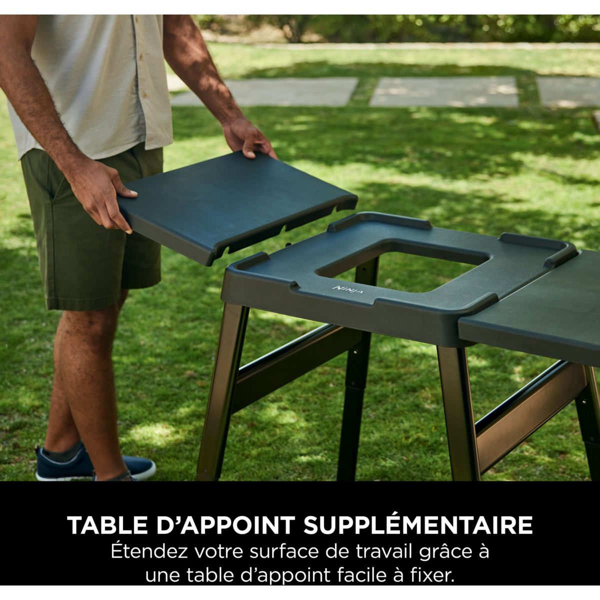 Tablette barbecue XSKUSSTBLEU noir, NINJA