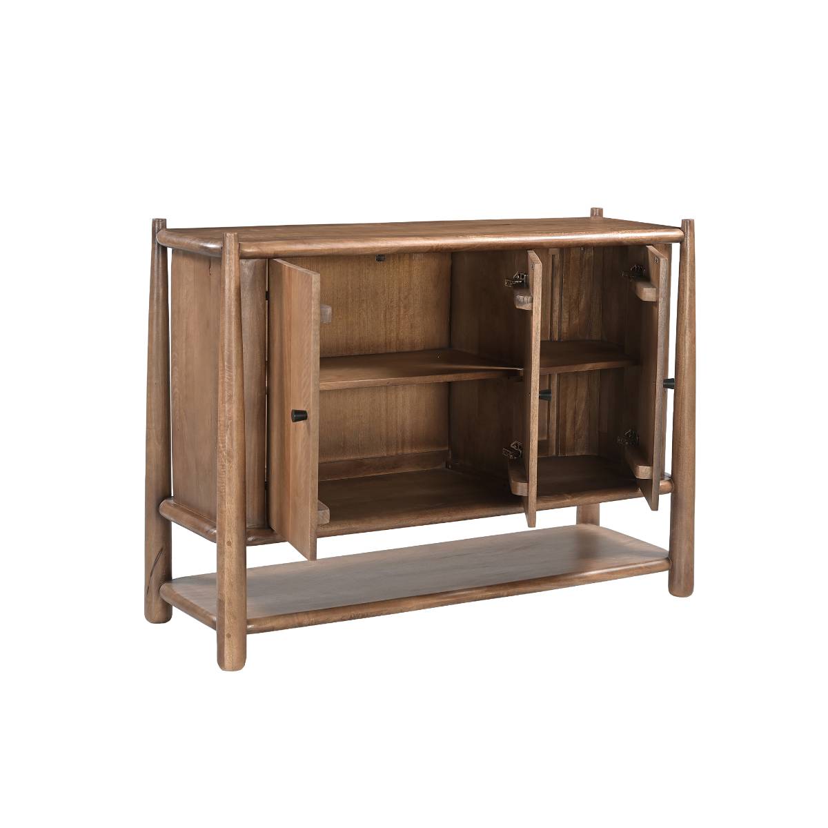 Buffet en bois de manguier ISALYNE bois foncé, MADE IN MEUBLES