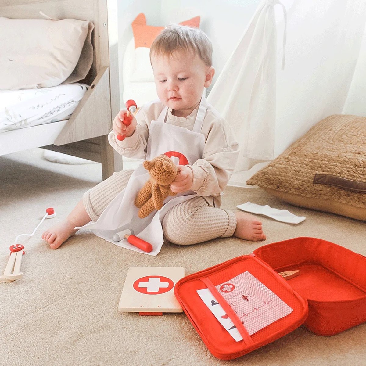 Trousse de médecin rouge, BIGJIGS