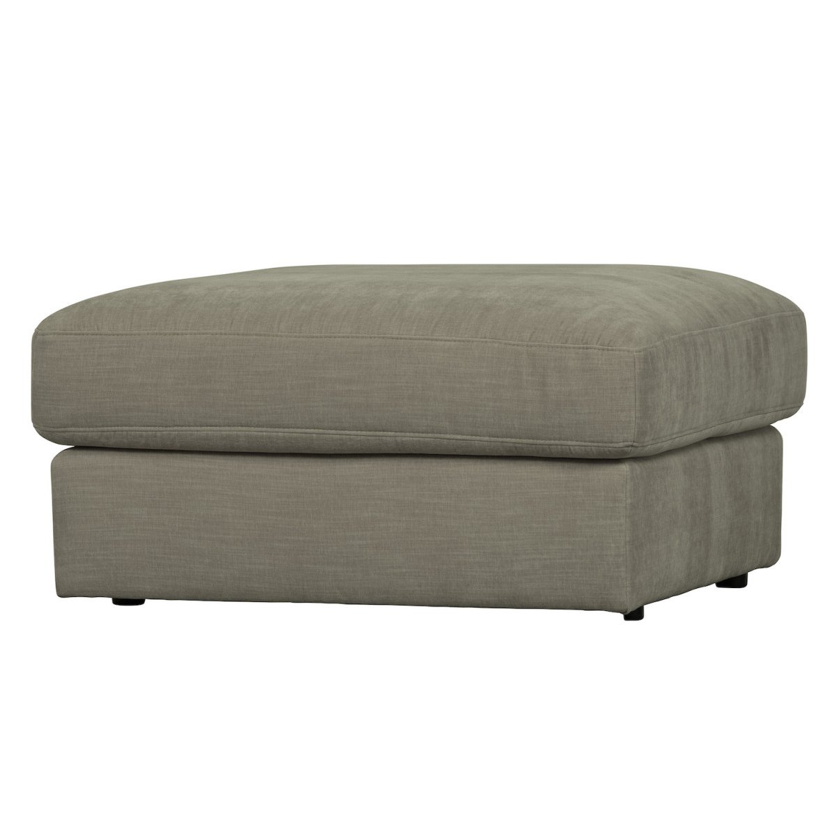 Pouf modulable en tissu - FAMILY gris, WOOOD