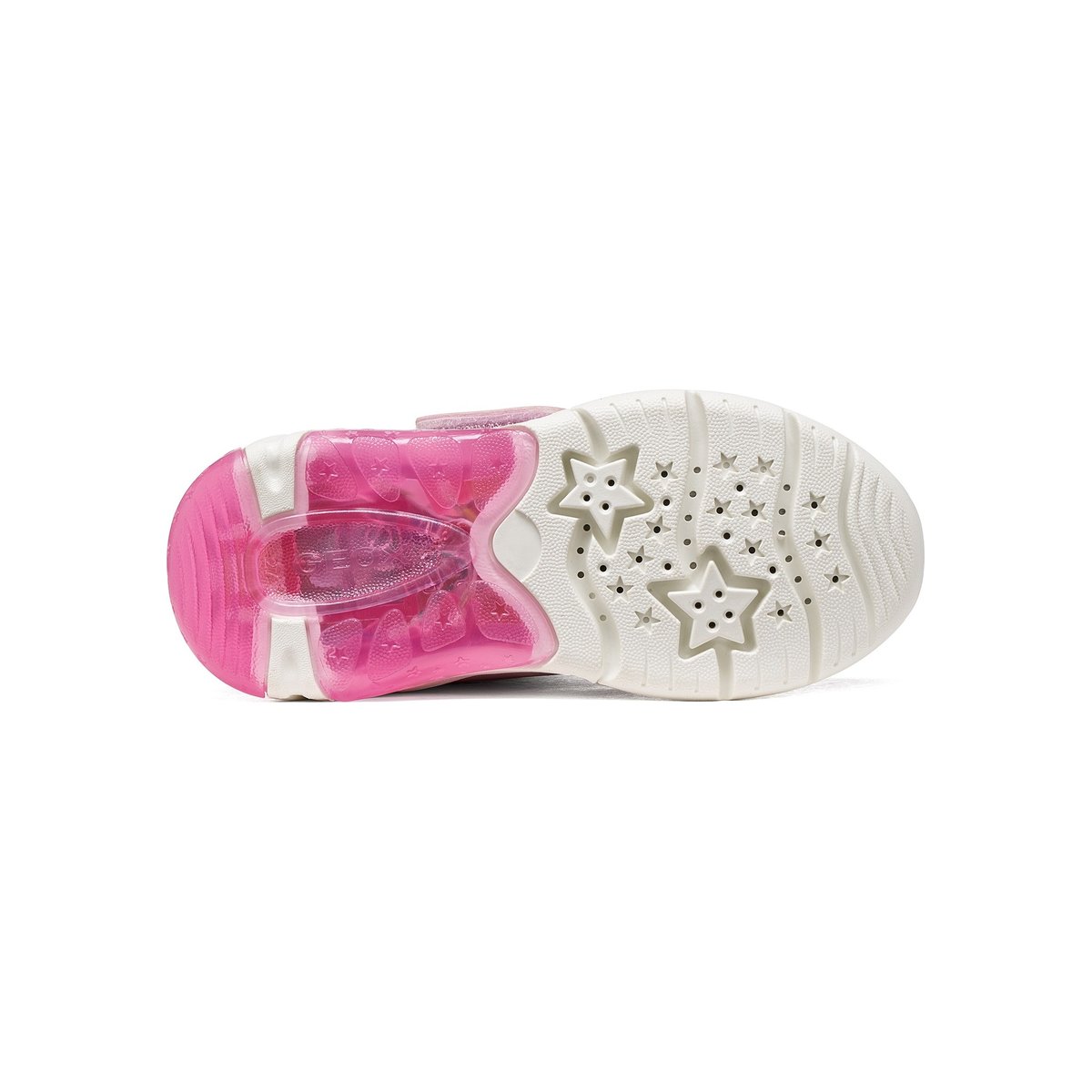 Baskets À Led J FADINLIGHT rose/multicolore, GEOX