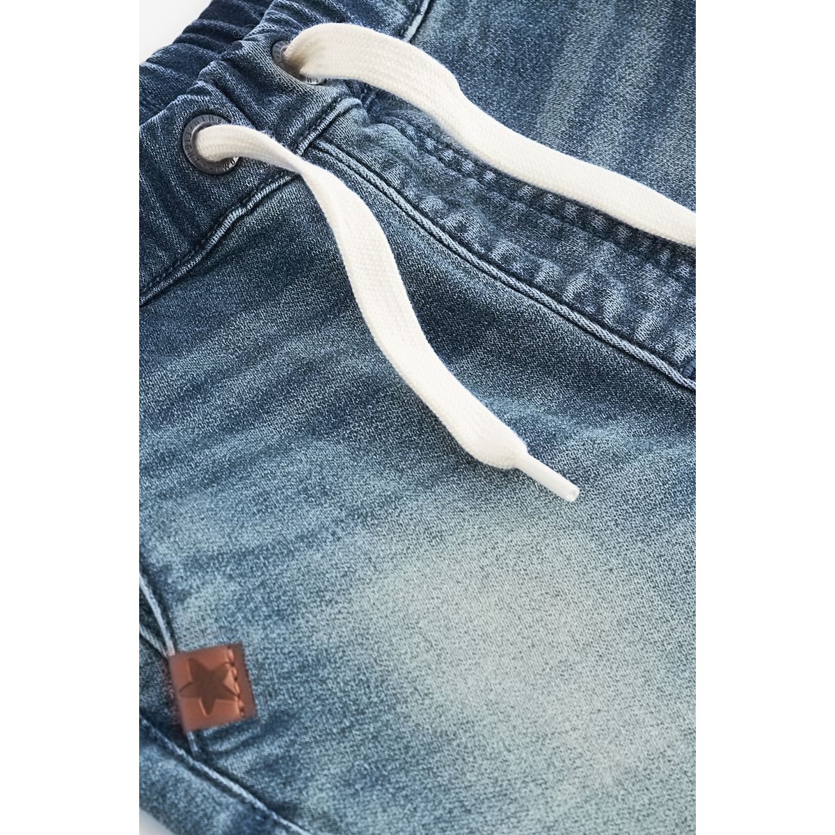 Jean confortable style pantalon de jogging bleu moyen, NEXT